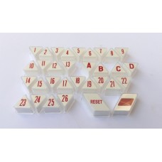 Pushbutton Set wurlitzer 2404 **ONE set left