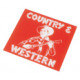 Seeburg Classification Card  "Country and Western" for Drum